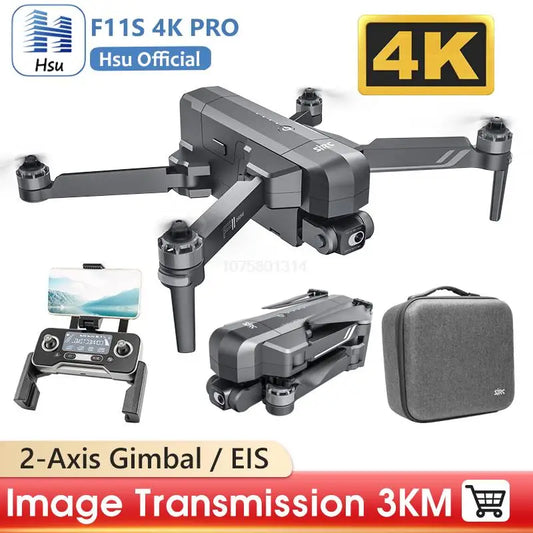 SJRC F11S 4K PRO Drone  2-Axis